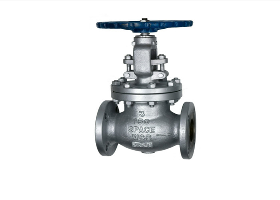 Stainless Steel Globe Valve PN10 DN50 SDNR Straight Globe Valve With GGG40.3 Ductile Iron Body