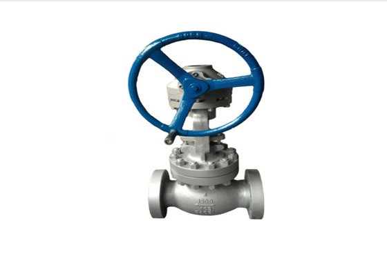 Cast Steel Globe Valve Flange Type DN125 PN40 For Oil Steam And Gas