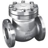 Stainless Steel 316 Flange Swing Check Valve DN25 CL300 RF CF3M