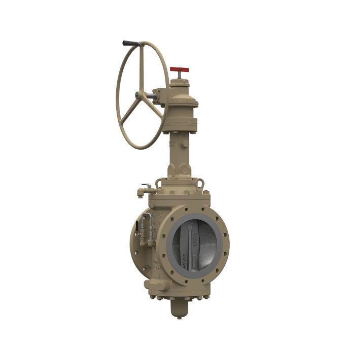 175PSI Cast Iron Plug Valve Lifting Type Quarter Turn Rotational Motion Flanged Ends