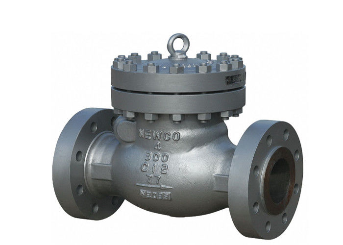 Cast Steel Swing Check Valve , Flanged Non Return Valve ANSI 150LB H44H