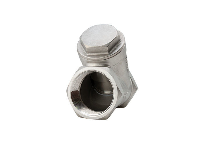 Thread End BSP NPT Ball Check Valve Ductile Iron With Epoxy Caoting Inner And Outer
