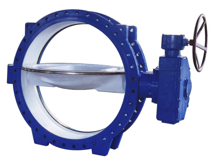 DN25 Pressure PN10 PN16 Class 150 Full PTFE Lined Wafer Butterfly Valve