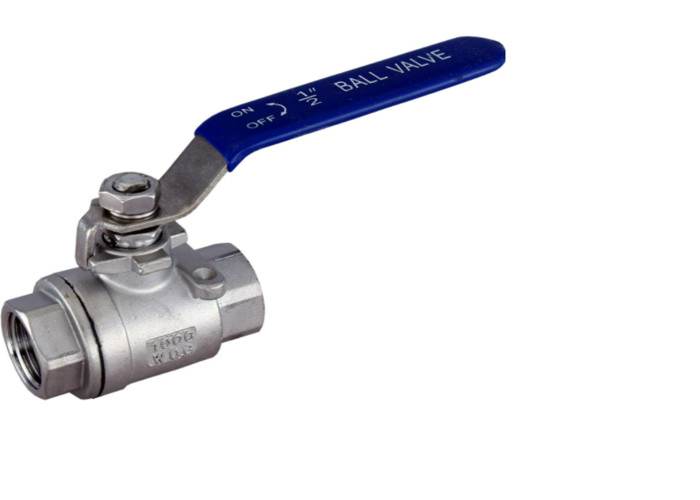 Aohoy 304 316L Stainless Steel BSP NPT Pull Handle 2pc Female Thread Ball Valve For Water