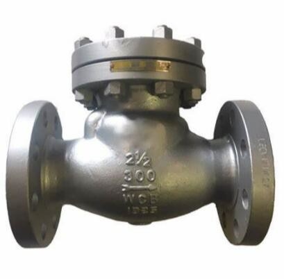 Swing Check Valve Automatically Flanged Swing Check Valve WCB GS-C25 PN16 One Way NRVs H44H