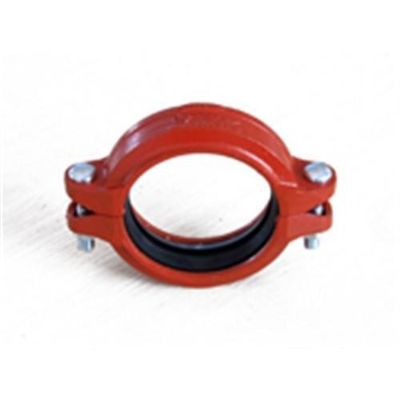 1.5" 3650PS Ductile Iron Fitting 75L 48.3mm Red Round Type Coupling