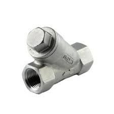SS316 Stainless Steel Y Strainer DN15 PN16 Female Thread For Liquid / Gas
