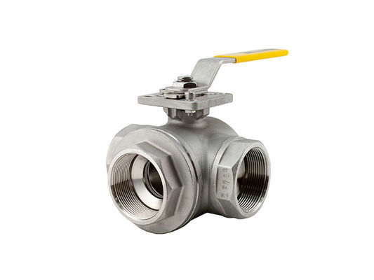 Chemical Industry Stainless Steel 3 PCS Valve Manual Three Pieces Non Return Sanitary Tri Clamp Ball Valve