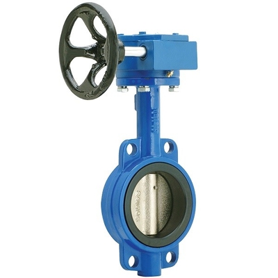 2-24" DN50-DN600 OEM Valves Manufacturing Ductile Iron Wafer Type Butterfly Valve
