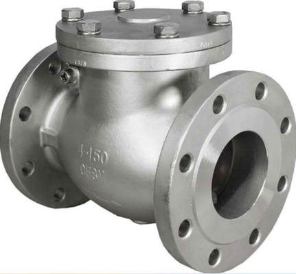 Swing Check Valve Automatically Flanged WCB GS-C25 PN16 One Way NRVs H44H